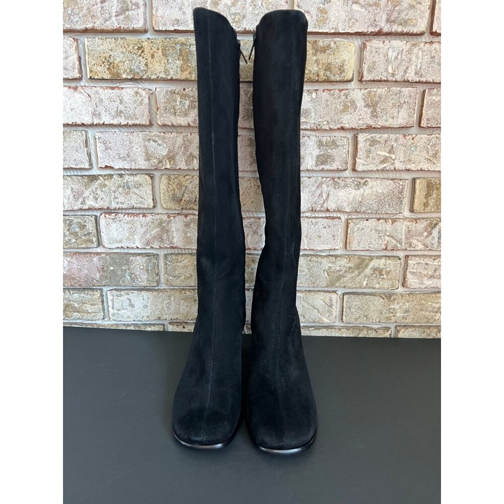 NEW Vince Maggie black suede Knee High Boots size 6.5 - Picture 6 of 12